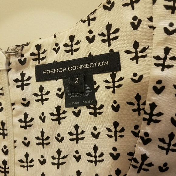 Patterned French Connection Sheath Dress - Picture 4 of 8